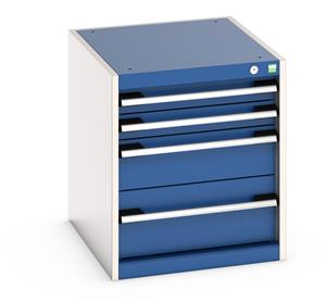 Bott Cubio 4 Drawer Cabinet 525W x 650D x 600mmH 40018017.**